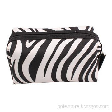 Fabric Cosmetic Bags with Zipper Closure, OEM Orders Accepted